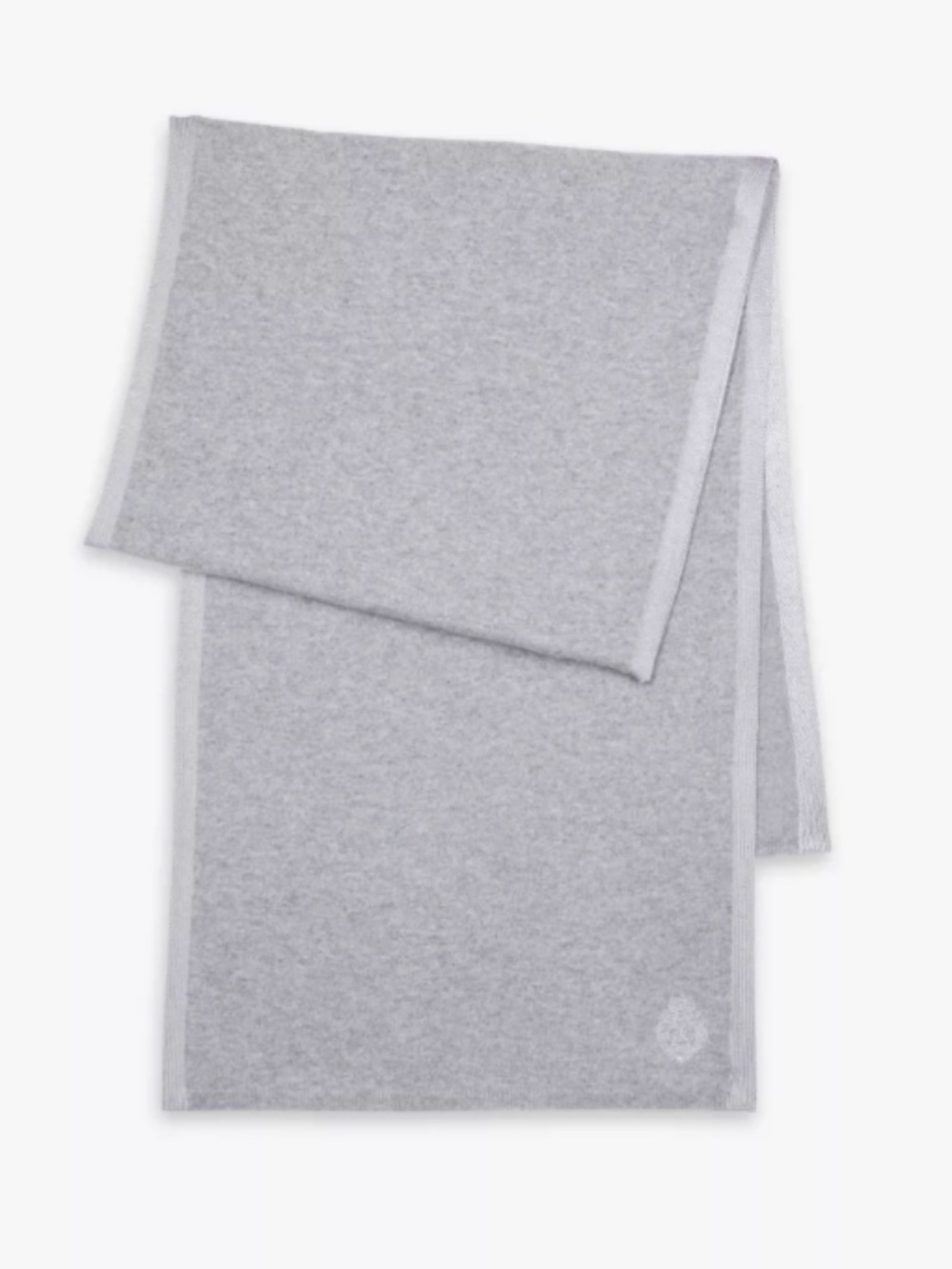 THE KOOPLES Logo- Embroidered Cashmere-blend Scarf